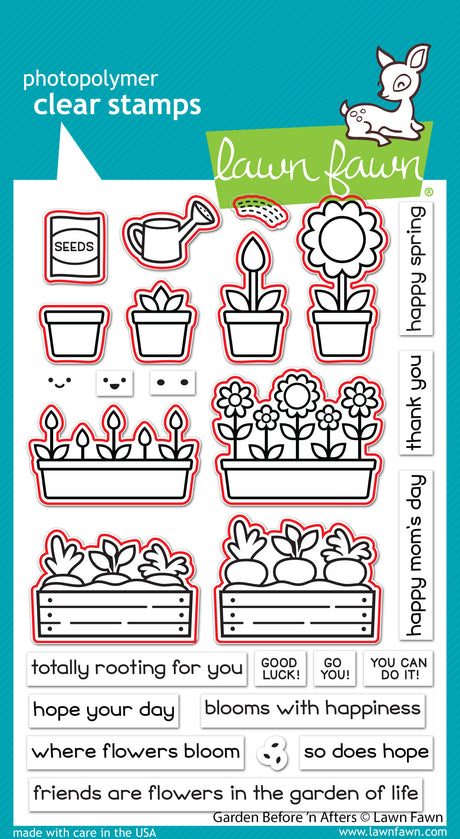 garden before 'n afters lawn cuts