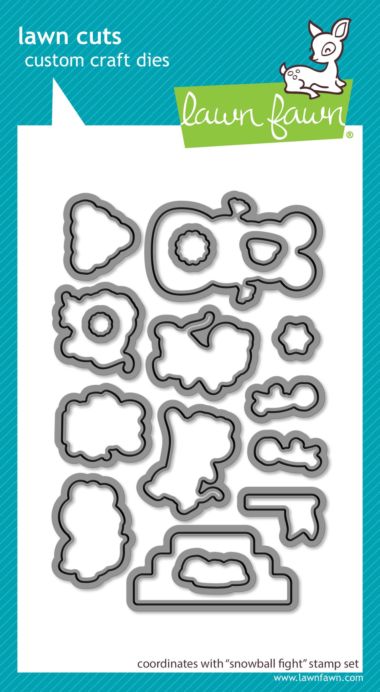 snowball fight lawn cuts