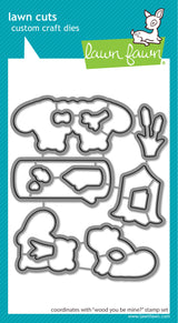 wood you be mine? lawn cuts