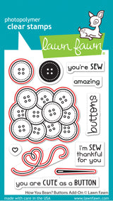 how you bean? buttons add-on lawn cuts