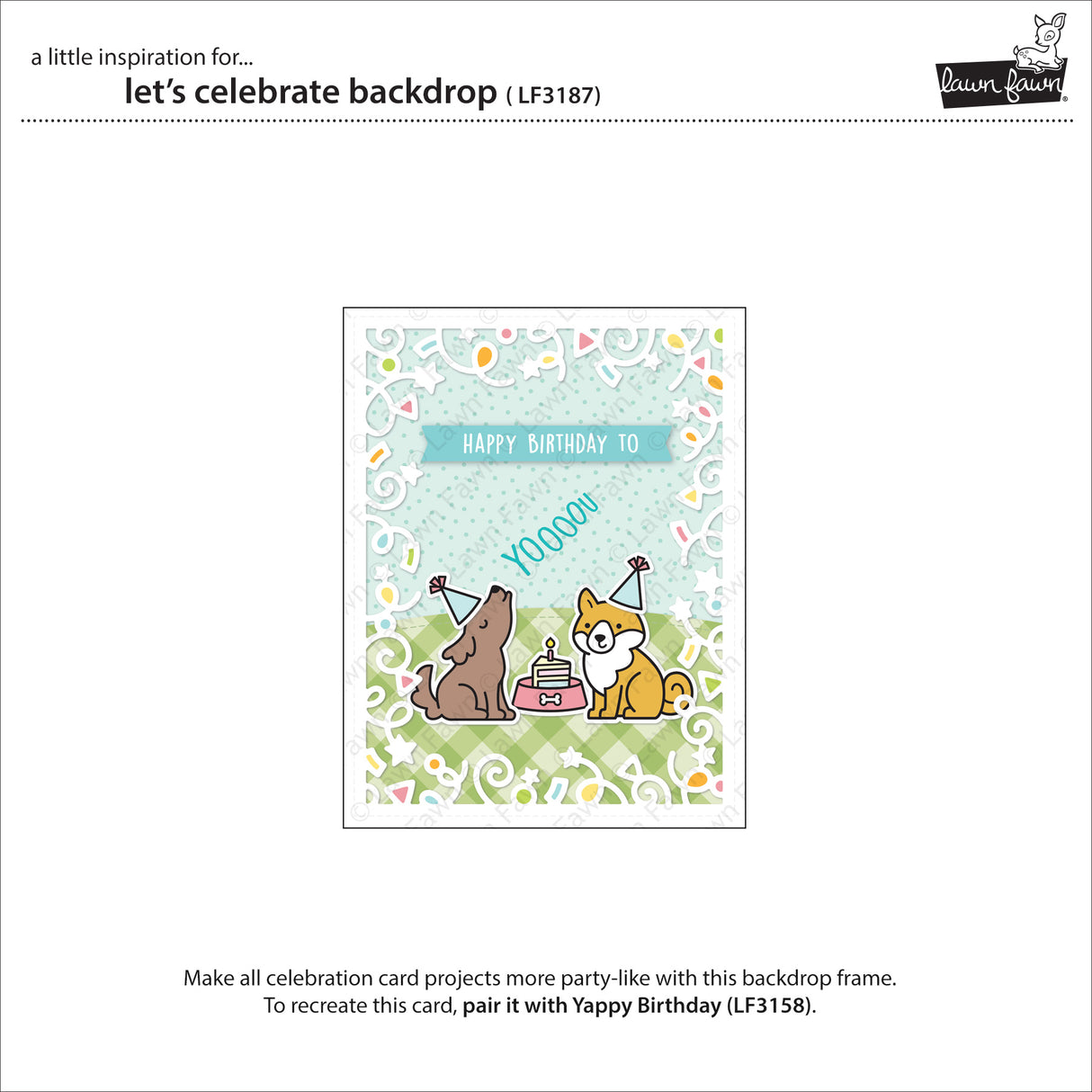 let's celebrate backdrop