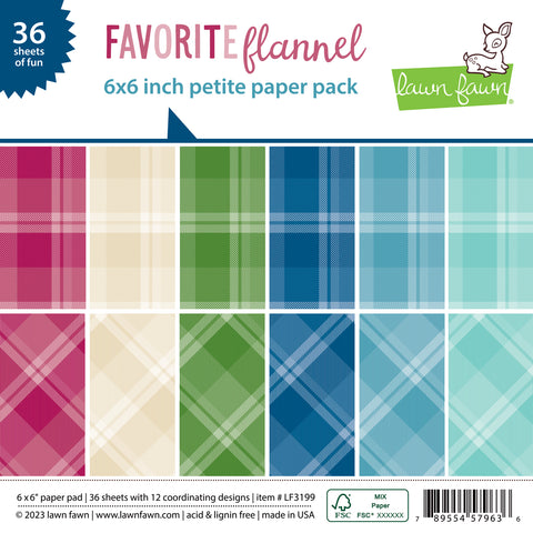 favorite flannel petite paper pack