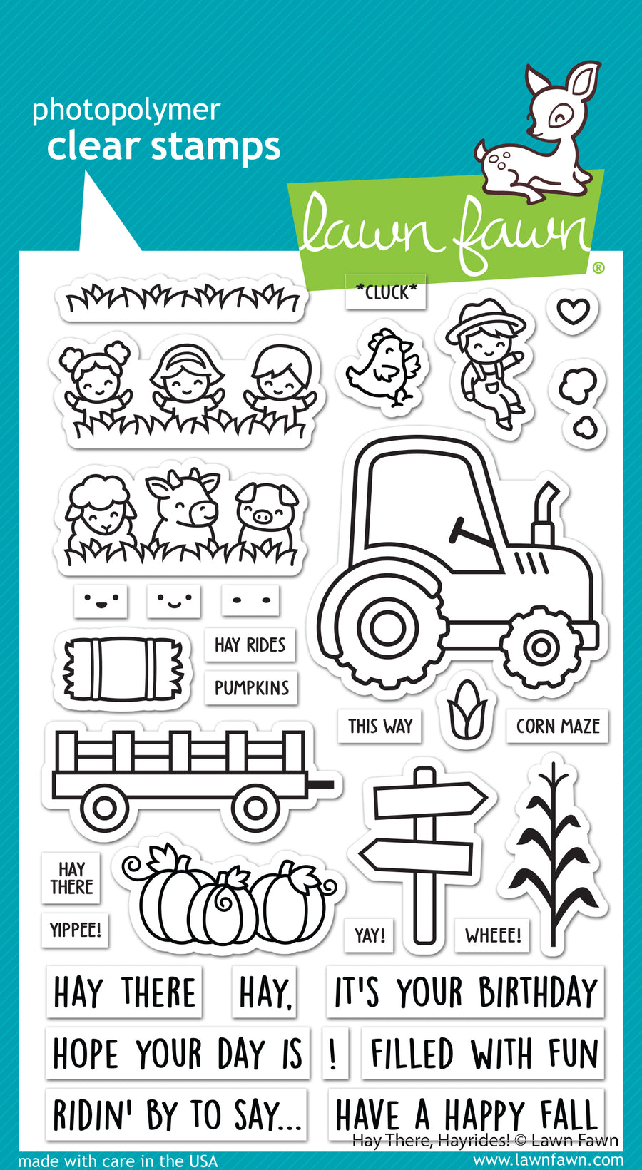 hay there, hayrides! – Lawn Fawn