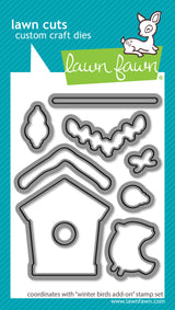 winter birds add-on lawn cuts