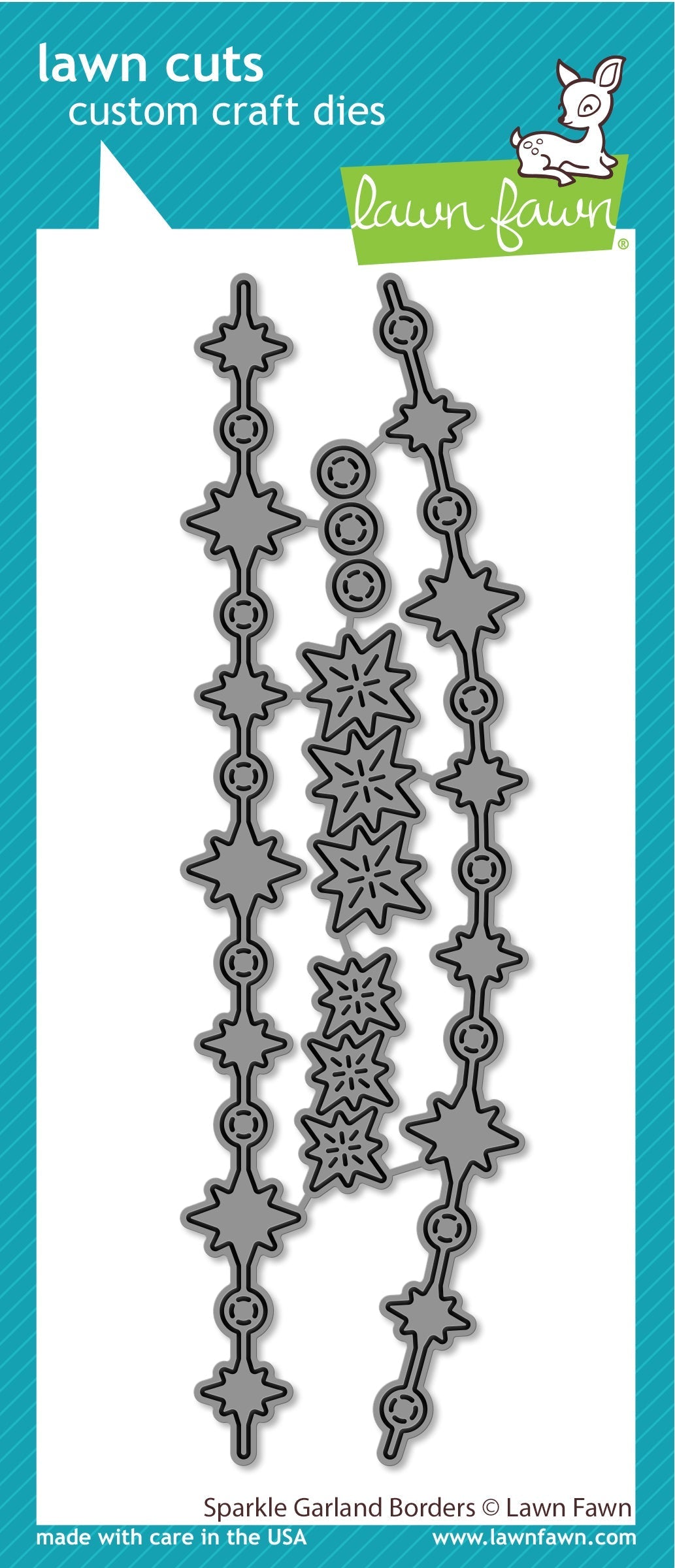 sparkle garland borders – Lawn Fawn