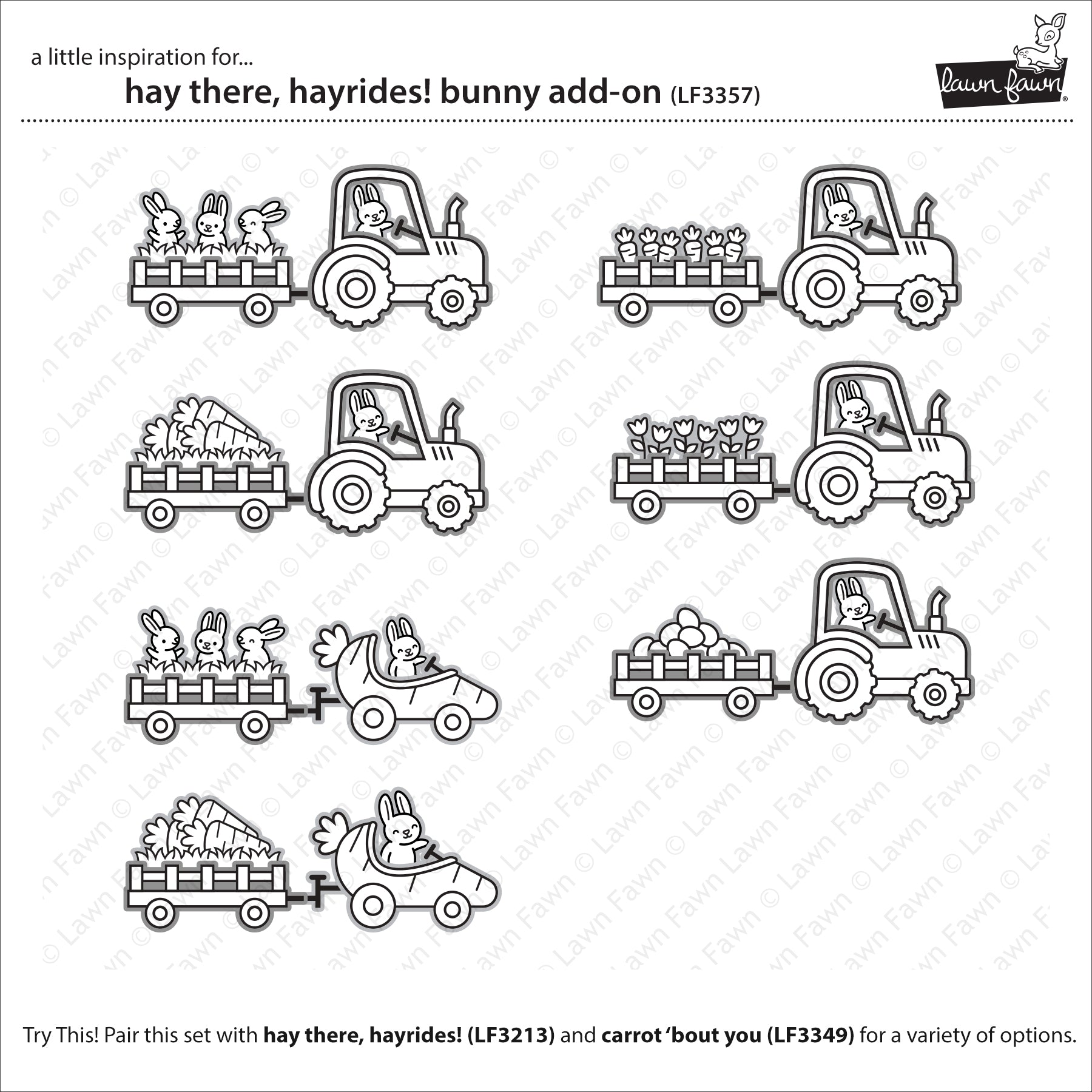 hay there, hayrides! bunny add-on