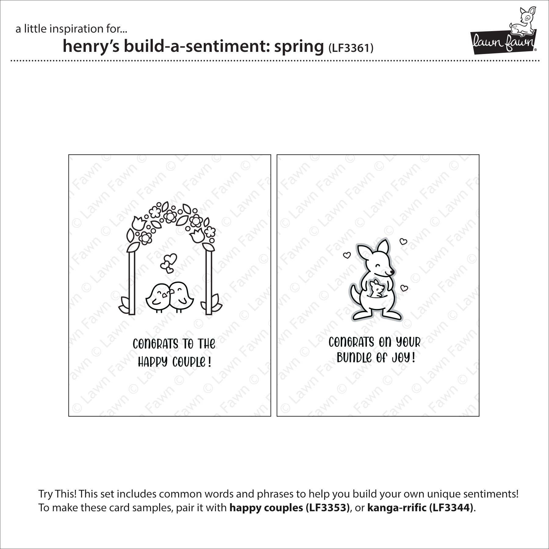 henry’s build-a-sentiment: spring
