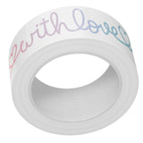 scripty sayings shimmer washi tape