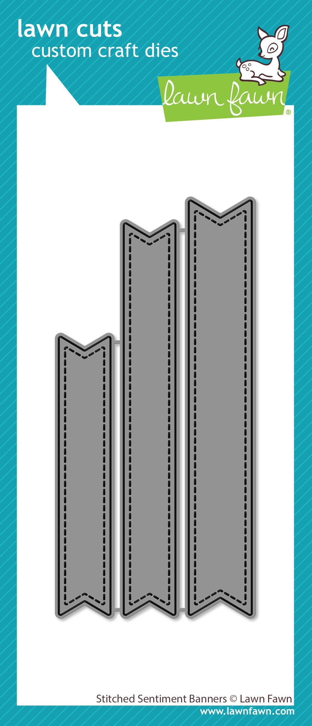 stitched sentiment banners