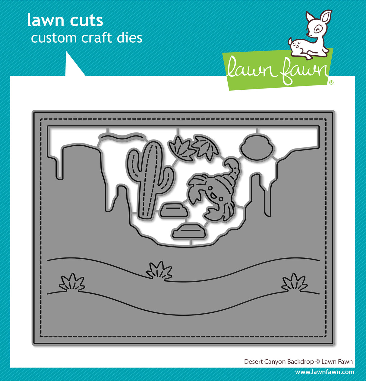 desert canyon backdrop