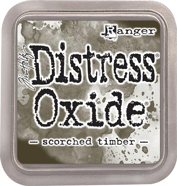 distress oxide - scorched timber