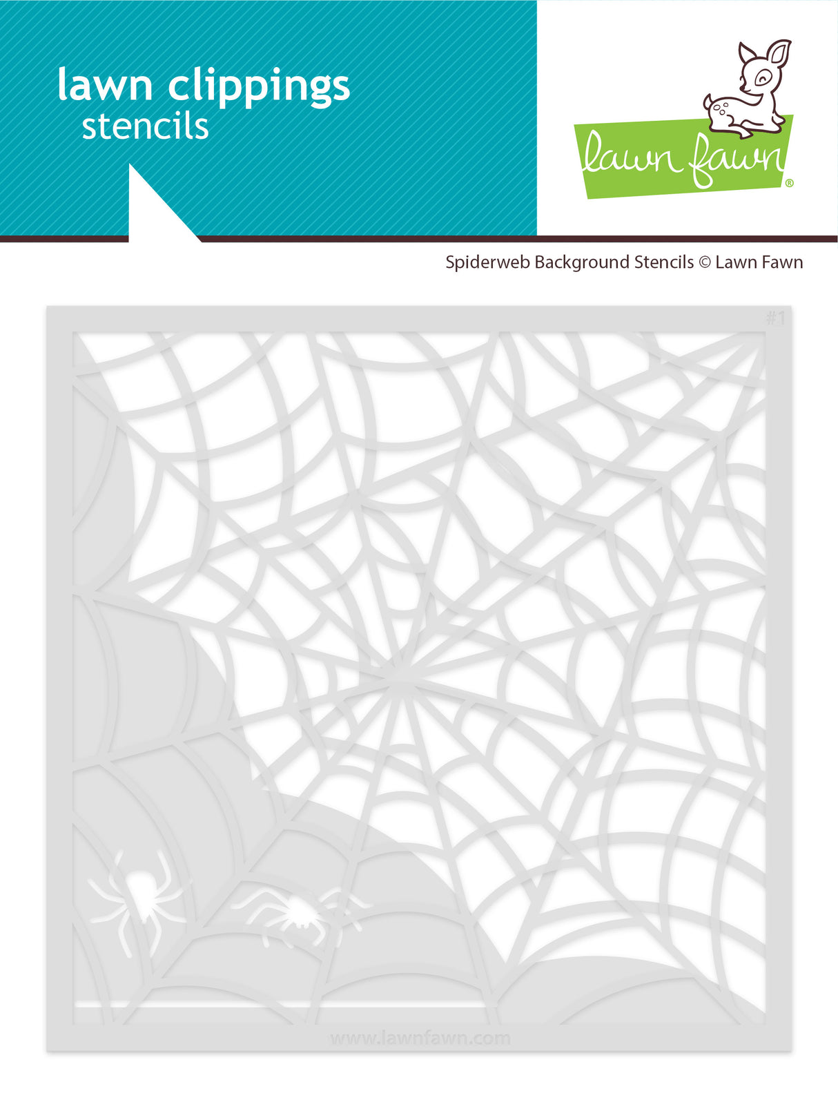 spiderweb background stencils