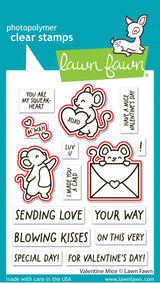 valentine mice lawn cuts