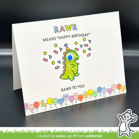 rawr to you kids cardmaking kit: mini
