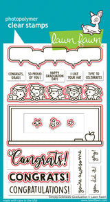 simply celebrate graduation lawn cuts