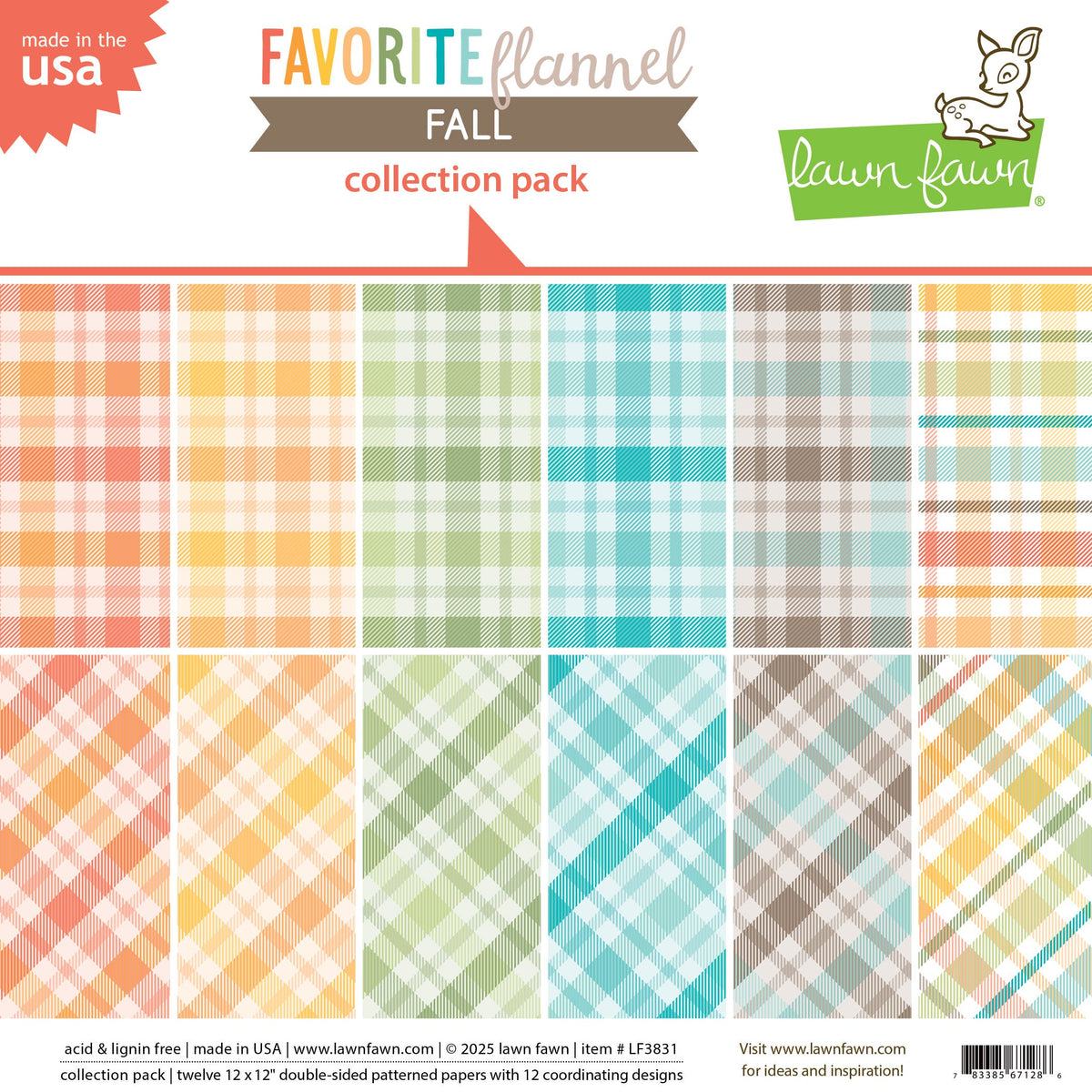 favorite flannel fall collection pack – Lawn Fawn