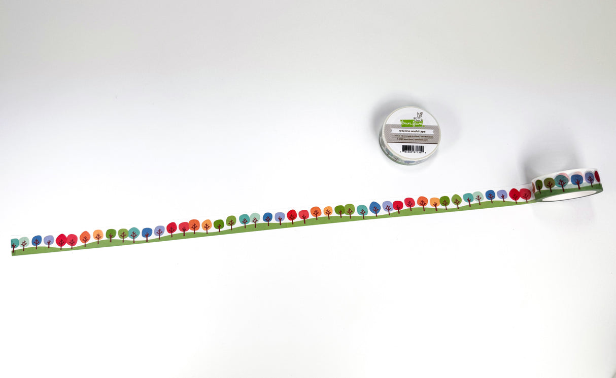tree line washi tape