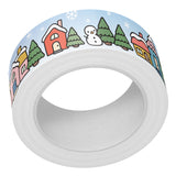 winter village washi tape