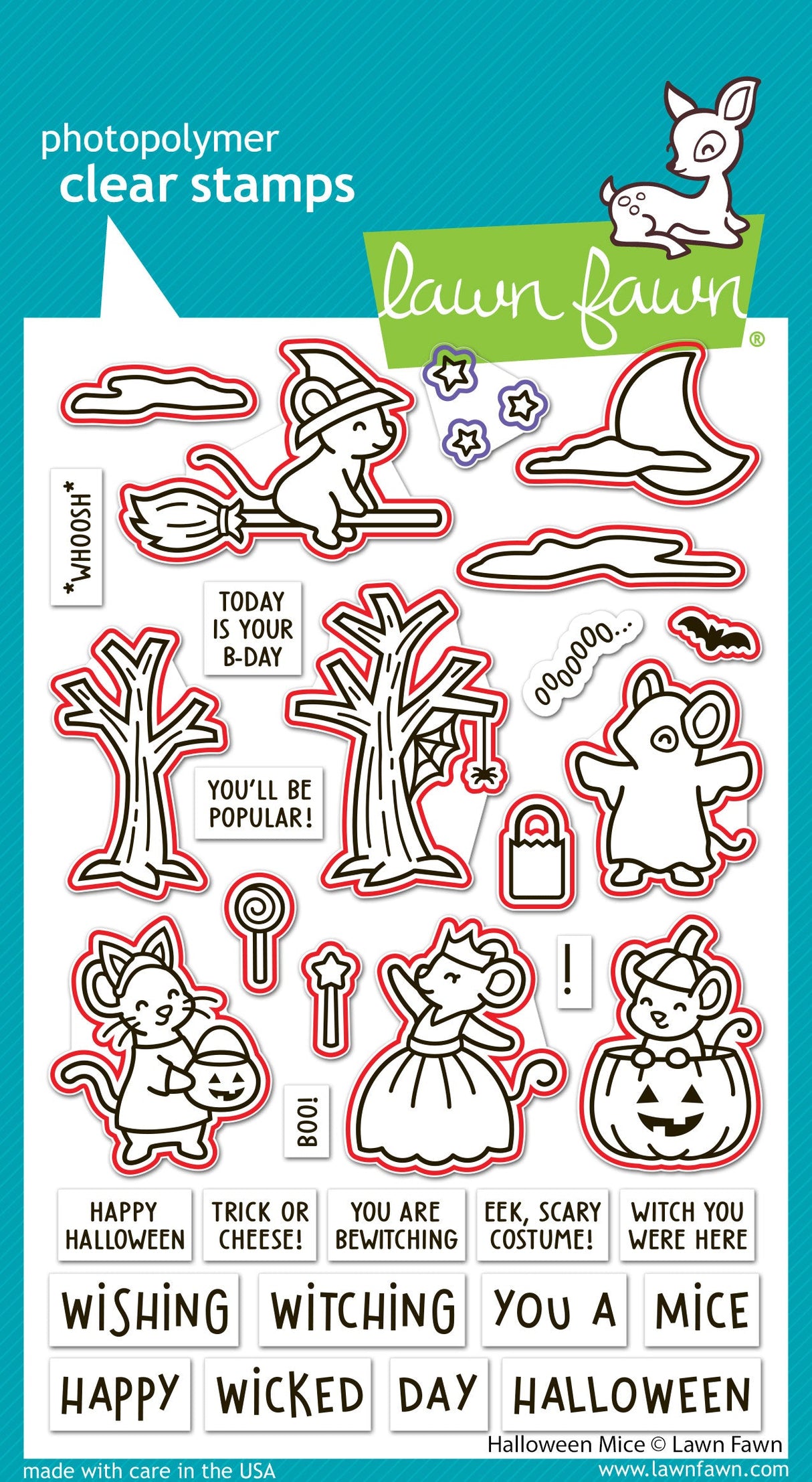 halloween mice lawn cuts