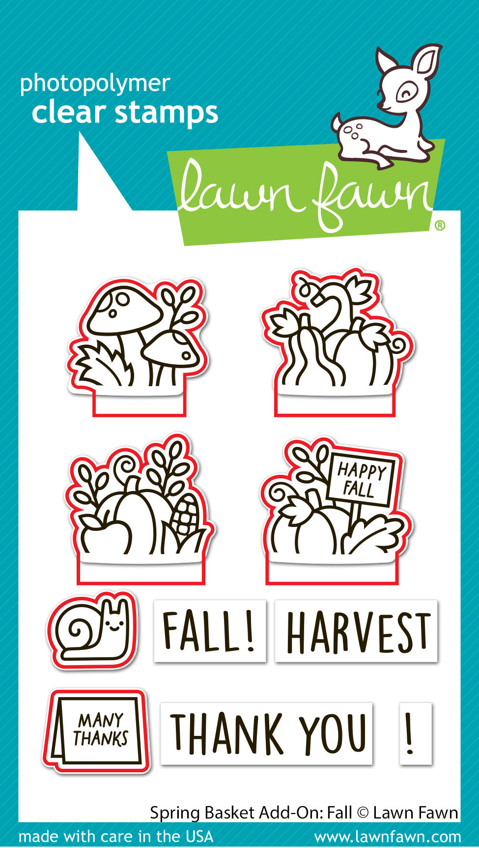 spring basket add-on: fall lawn cuts