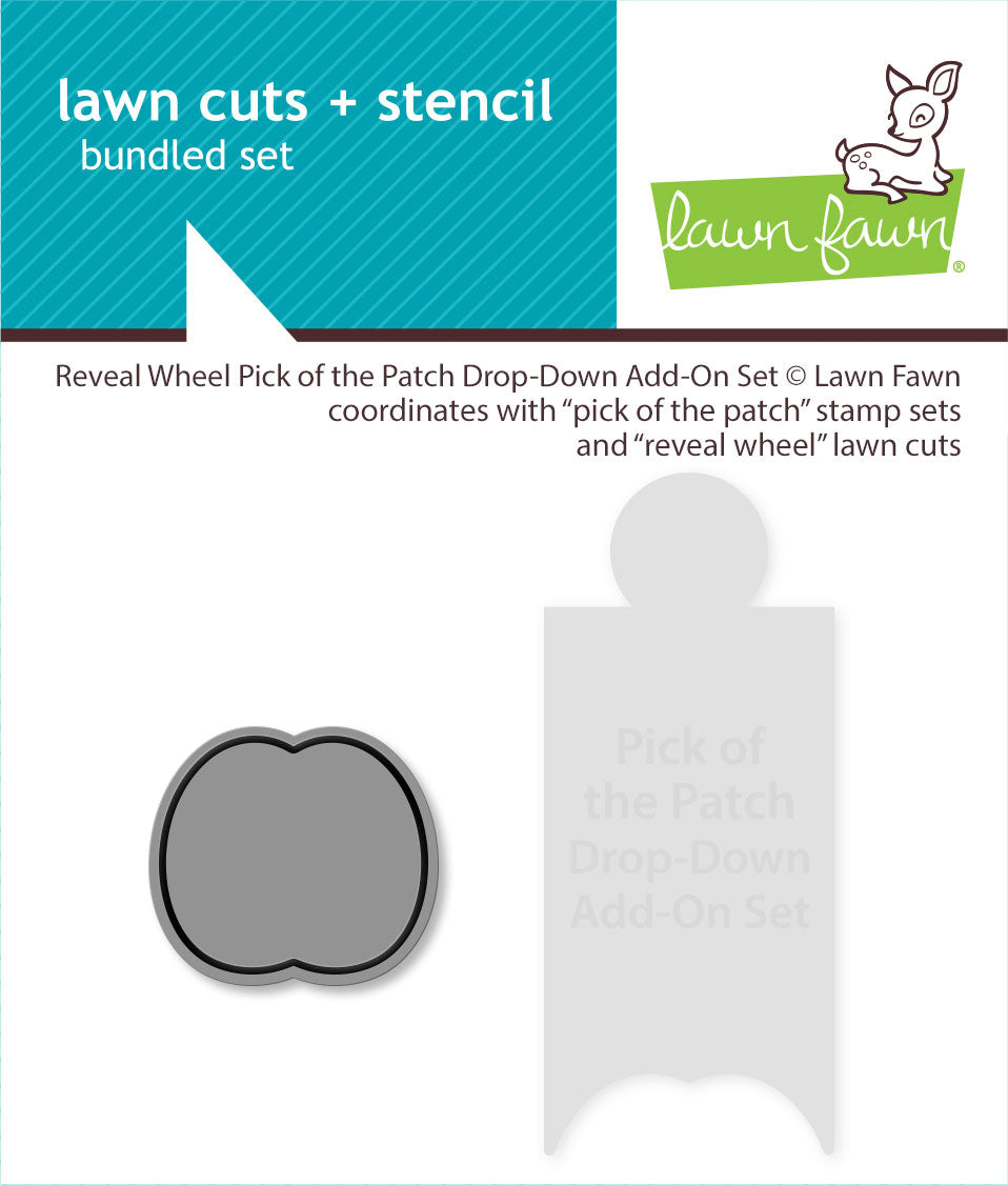 reveal wheel pick of the patch drop-down add-on set – Lawn Fawn