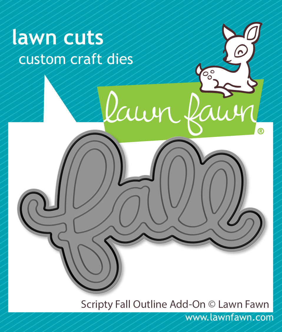 scripty fall outline add-on – Lawn Fawn
