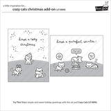 cozy cats christmas add-on