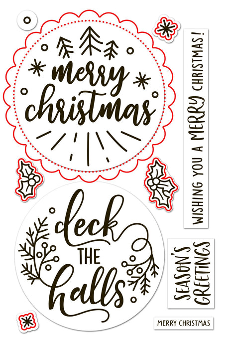 big messages: christmas lawn cuts