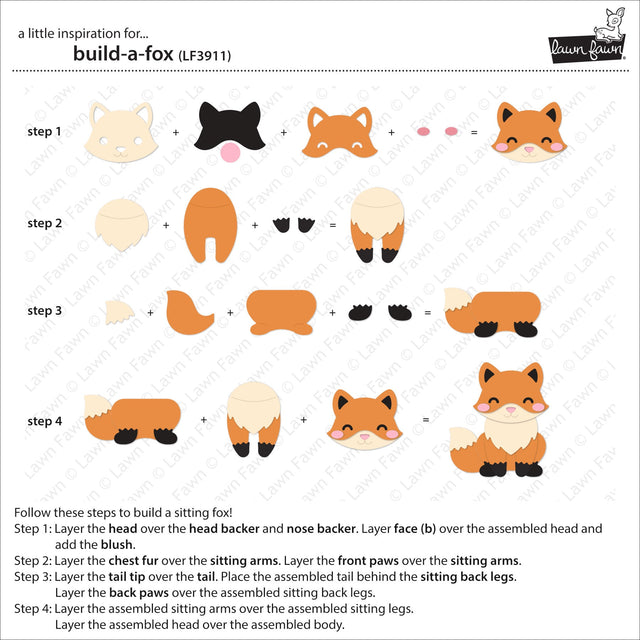 build-a-fox – Lawn Fawn