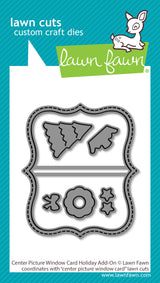 center picture window card holiday add-on