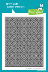 quilted diamond backdrop