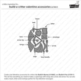 build-a-critter valentine accessories