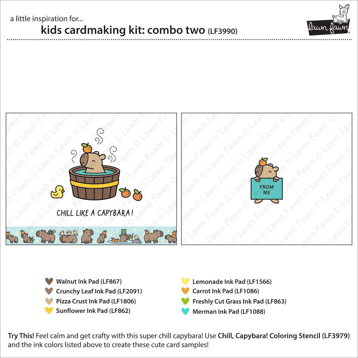 kids cardmaking kit: combo two