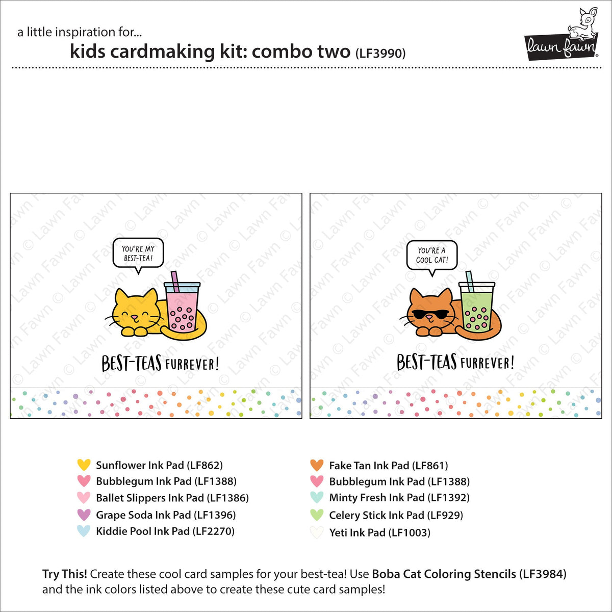 kids cardmaking kit: combo two
