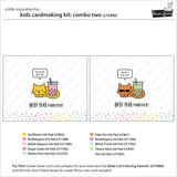 kids cardmaking kit: combo two