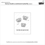 henry's build-a-sentiment: butterfly