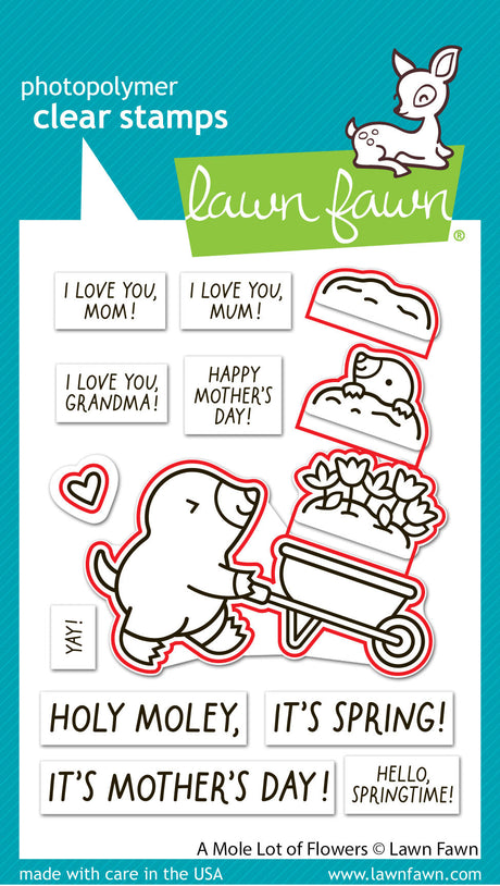 a mole lot of flowers lawn cuts