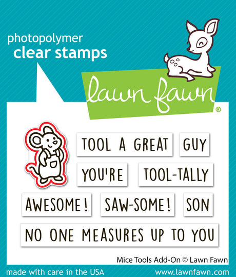 mice tools add-on lawn cuts