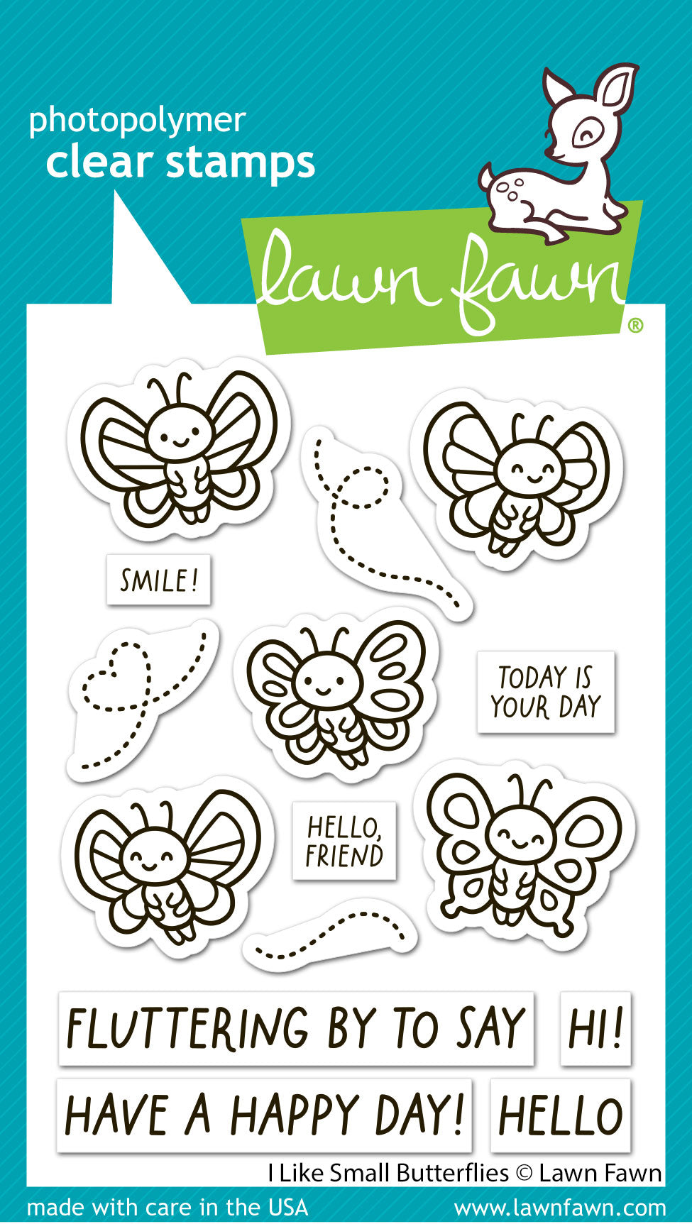 i like small butterflies