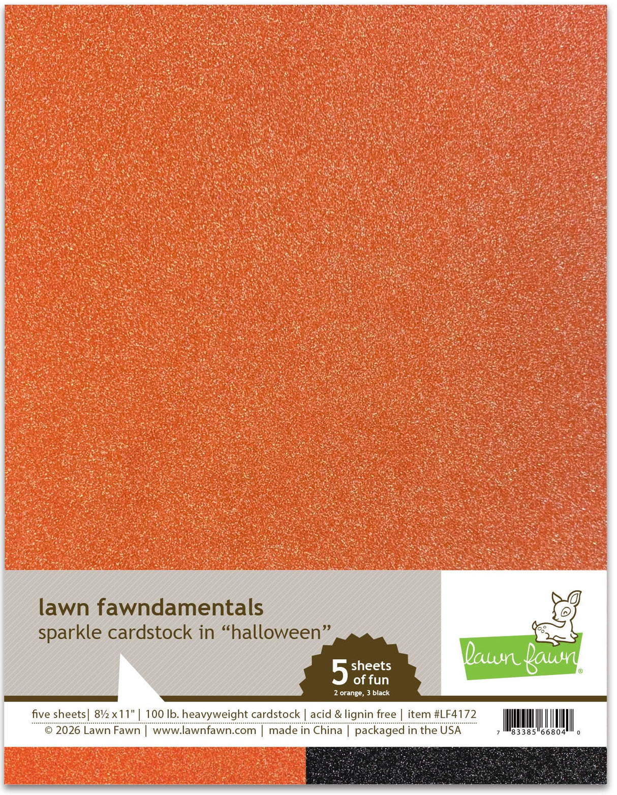 sparkle cardstock - halloween pack