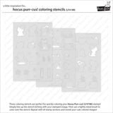 hocus purr-cus! coloring stencils