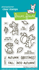 fall mice