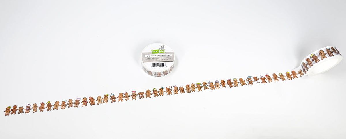 gingerbread friends washi tape