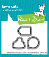 cozy dogs christmas add-on lawn cuts