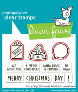 cozy dogs christmas add-on lawn cuts