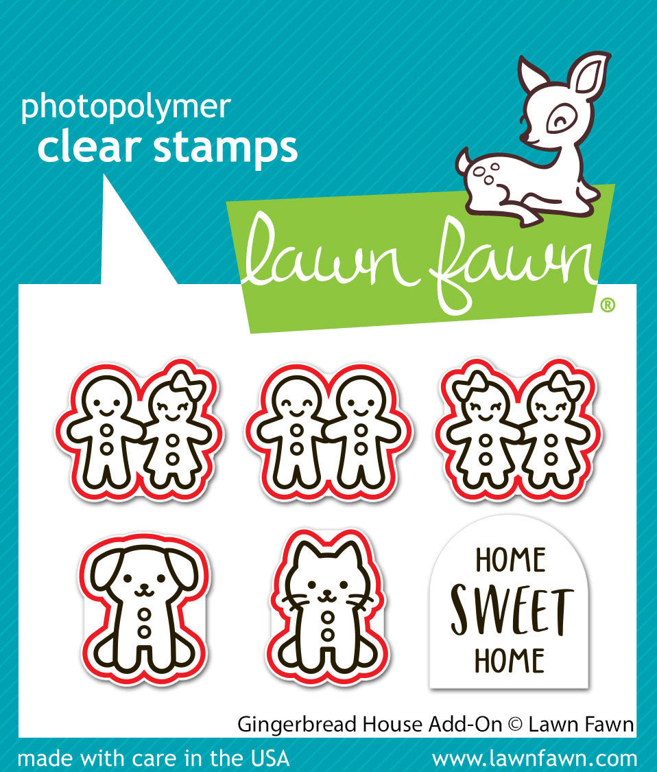 gingerbread house add-on lawn cuts