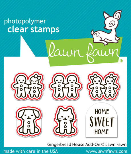 gingerbread house add-on lawn cuts