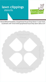 reveal wheel templates: gingerbread house drop-down