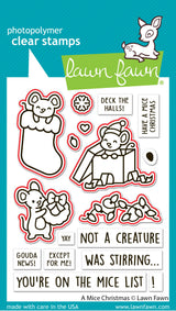 a mice christmas lawn cuts