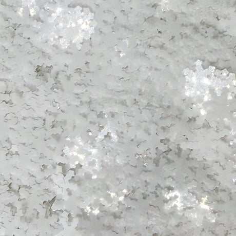 snowflake confetti